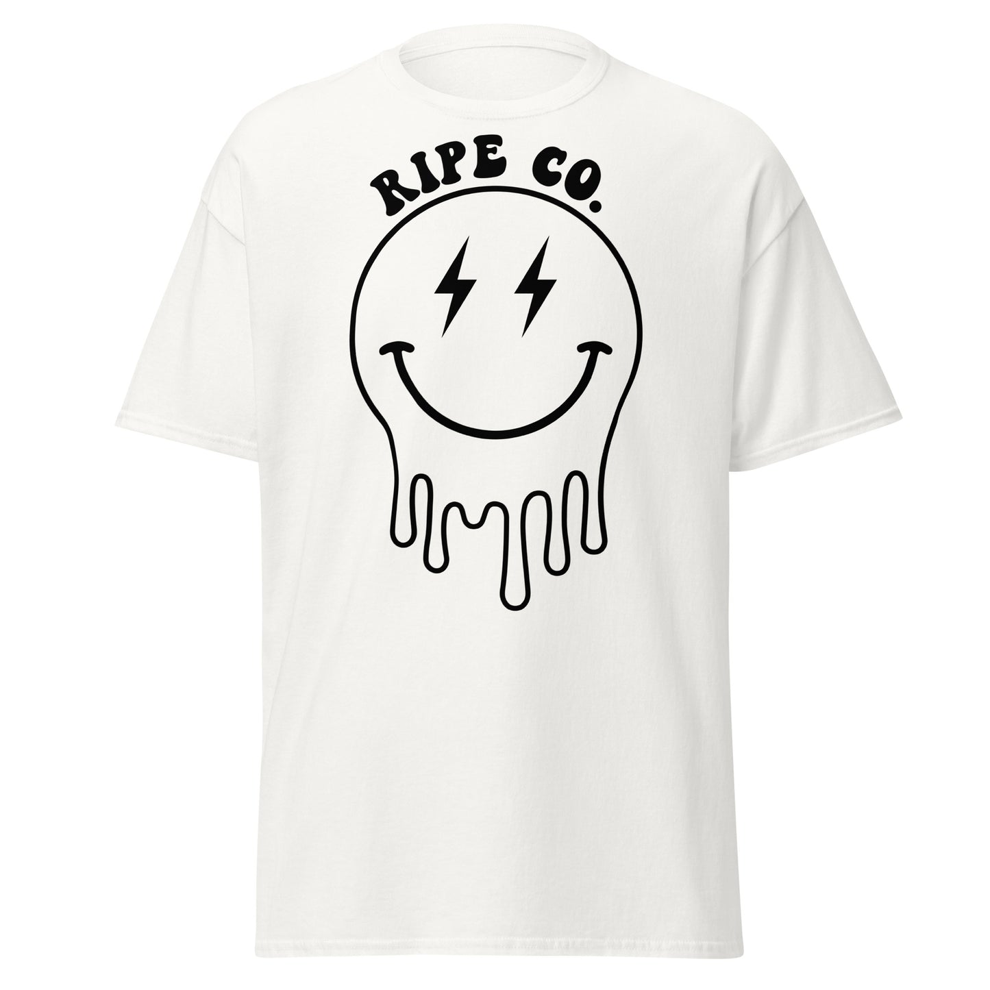 Drippy White Tee